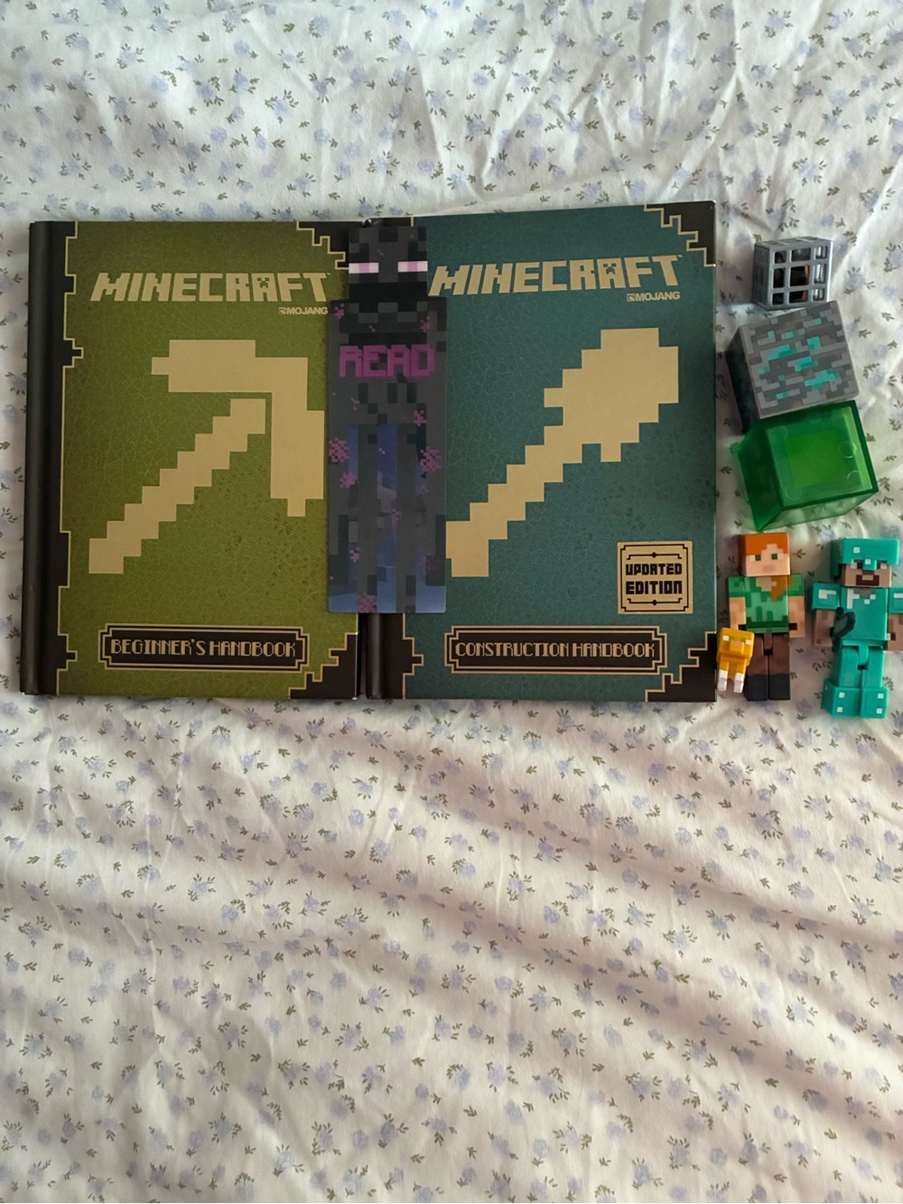 Minecraft Figures and Books